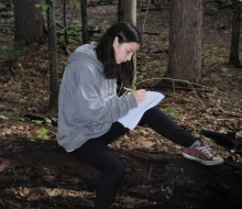 Student writing