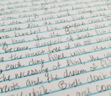 Thoughts on paper